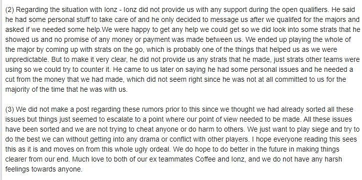 L2K official statement - Image via Twitter